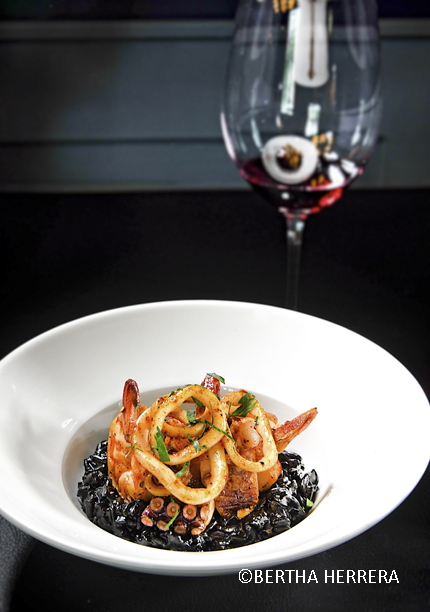 Risotto Negro Con Tinta De Calamar